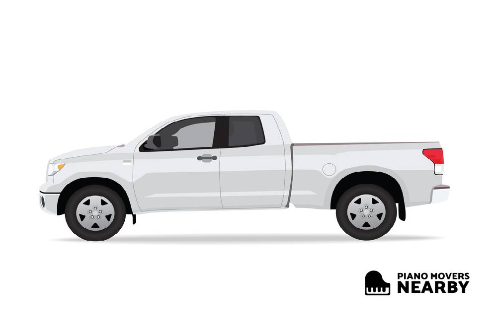 Moving a Piano in a Pickup Truck